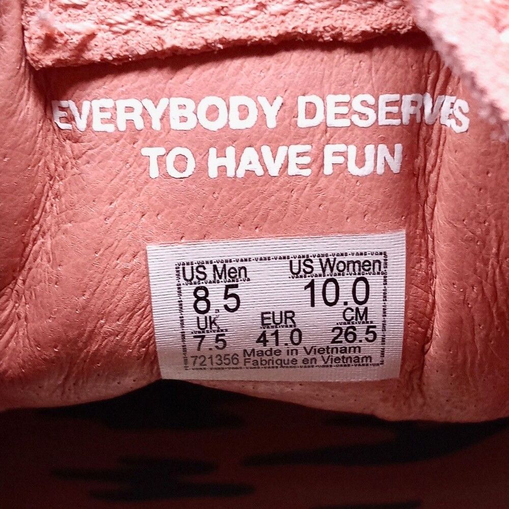 Vans x Joe Fresh Goods Sk8-Hi Platform Skate Sneakers Size Womens 10 / Mens 8.5 - Picture 9 of 9